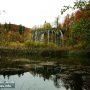 Veliki Prstavac Waterfall in the Autumn – Plitvice National Park