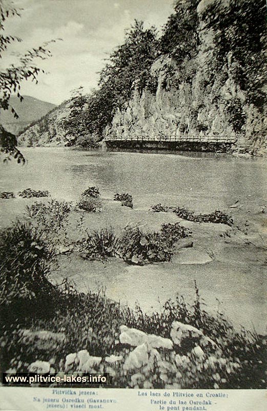 Gavanovac Lake - Plitvicka Jezera (1910s)