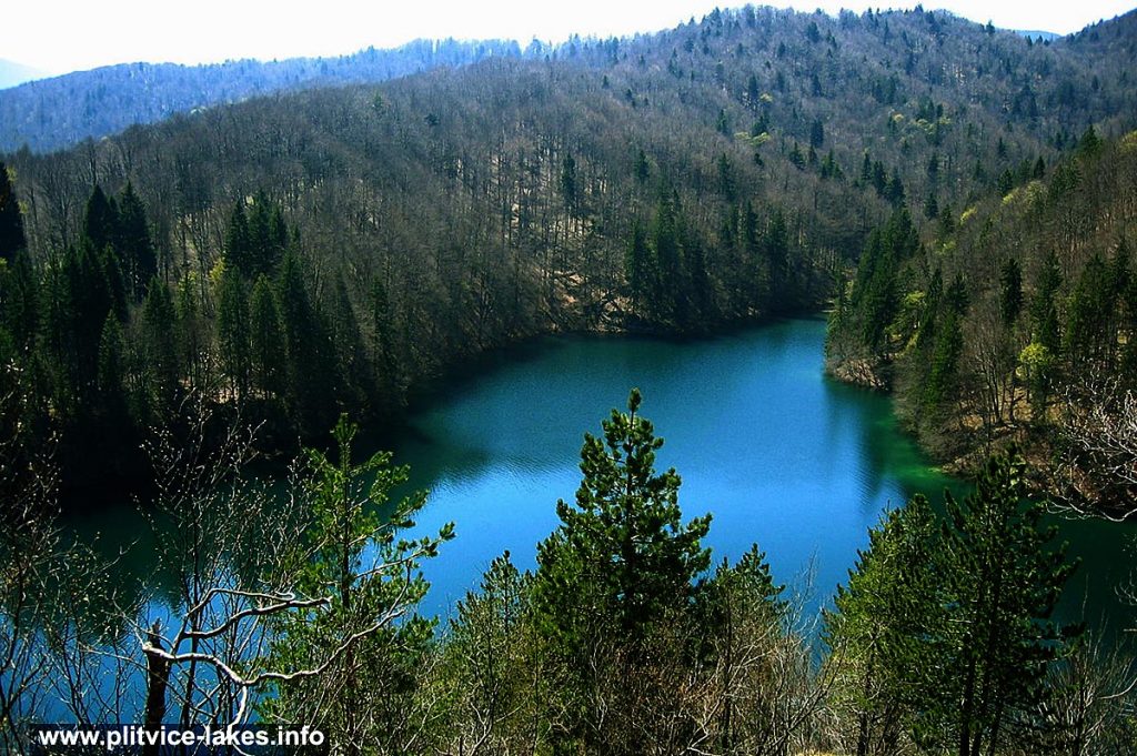 Panorama of Gradinsko Jezero, Spring Photo @ Plitvice Lakes