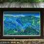 National Park Information Panel with 3D Map