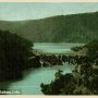Panorama of Kozjak Lake with Waterfalls from 1917