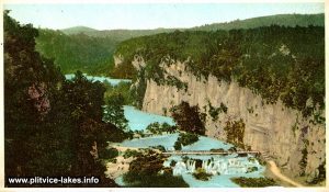 Views over Cascades @ Plitvice Lakes (1904s)