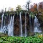 Lovely Veliki Prstavac Waterfall, Plitvicka Jezera