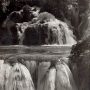 Detail of Milke Trnine Waterfalls (1950s)